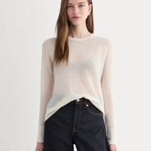 Everlane AIR ALPACA™ RELAXED CREW TOP